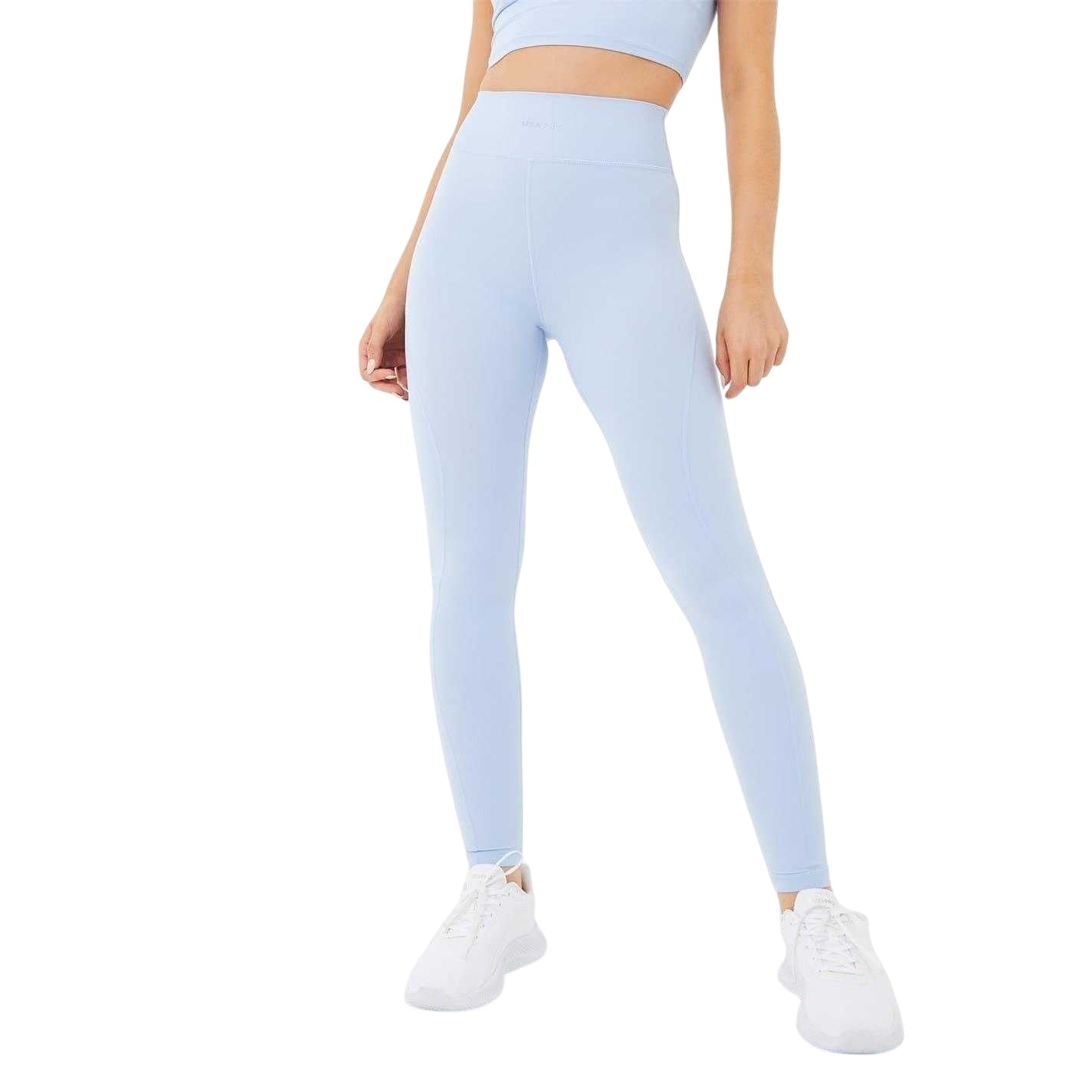 Brunnera Blue - Front - USA Pro Womens-Ladies Sophie Habboo Panelled High Waist Leggings