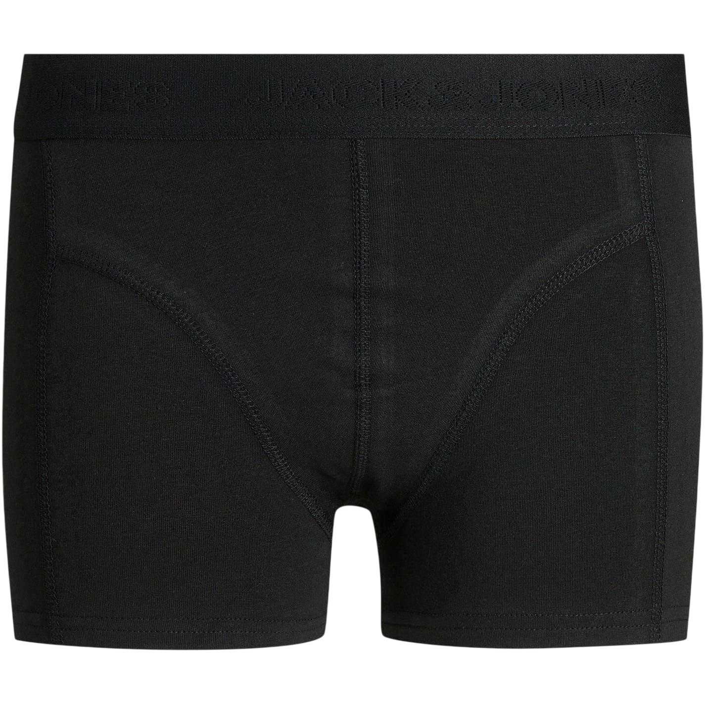 Black - Back - Jack And Jones Boys Sample Boxer Shorts (Pack of 5)