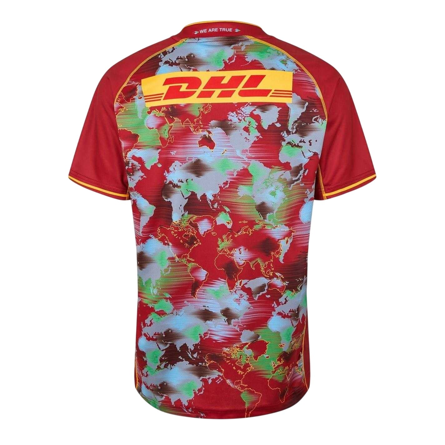 Red - Back - Harlequins FC Mens Big Game 24-25 Rugby Jersey
