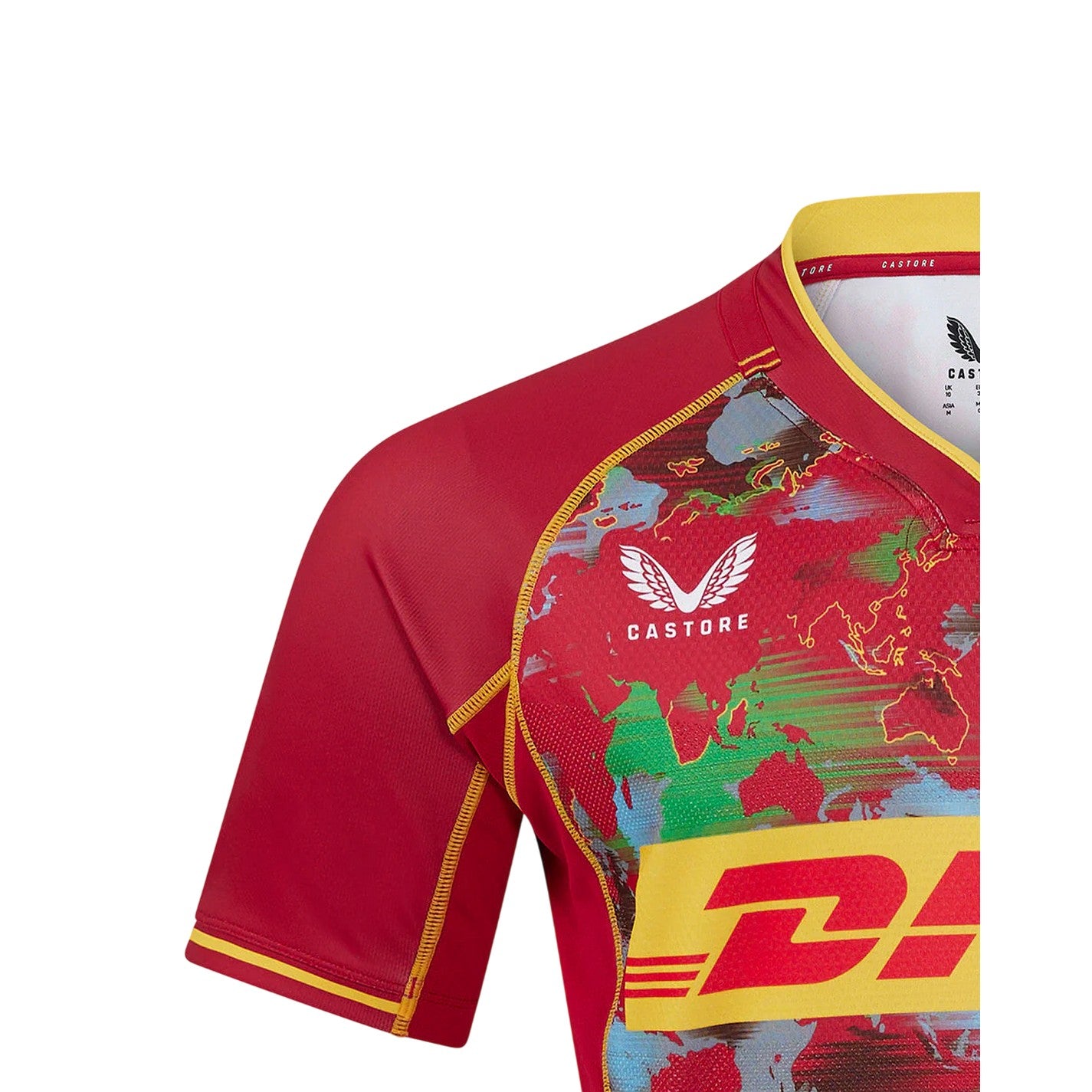 Red - Side - Harlequins FC Mens Big Game 24-25 Rugby Jersey