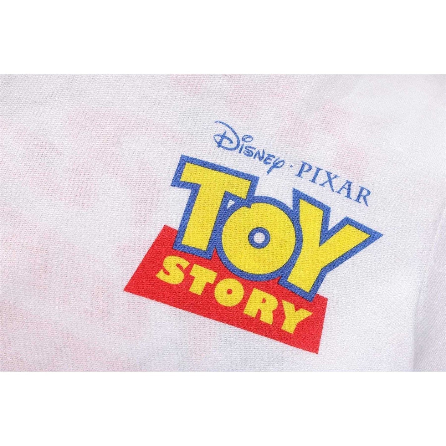 White-Multicoloured - Lifestyle - Toy Story Childrens-Kids Pizza Planet T-Shirt