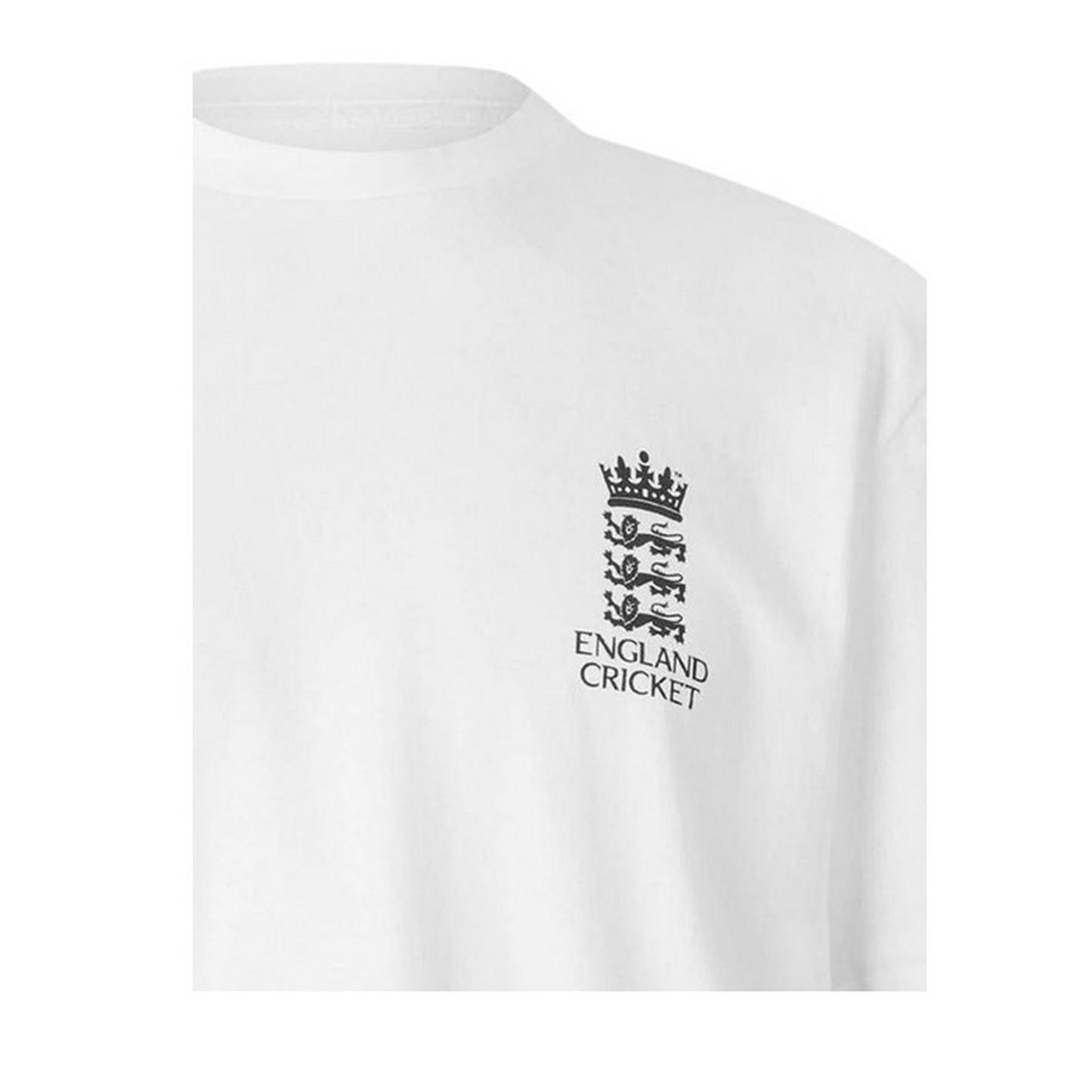 White - Lifestyle - Castore Unisex Adult England Cricket Crest T-Shirt