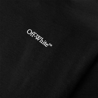 Black - Pack Shot - Off White Mens Chain Print T-Shirt