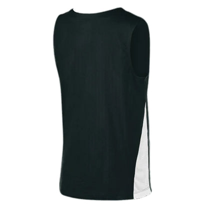 Black-White - Back - Nike Womens-Ladies Contrast Panel Sleeveless Jersey