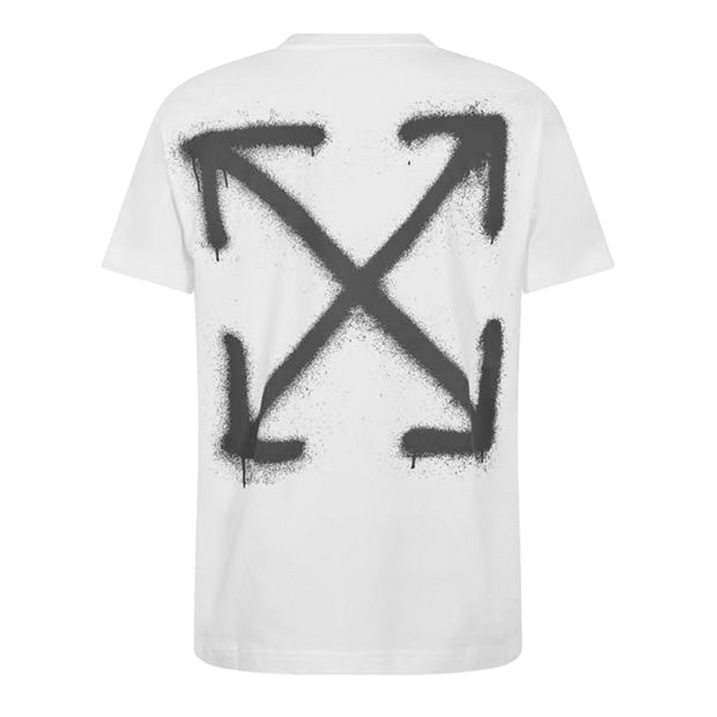 White - Back - Off White Mens Off Logo Short-Sleeved T-Shirt