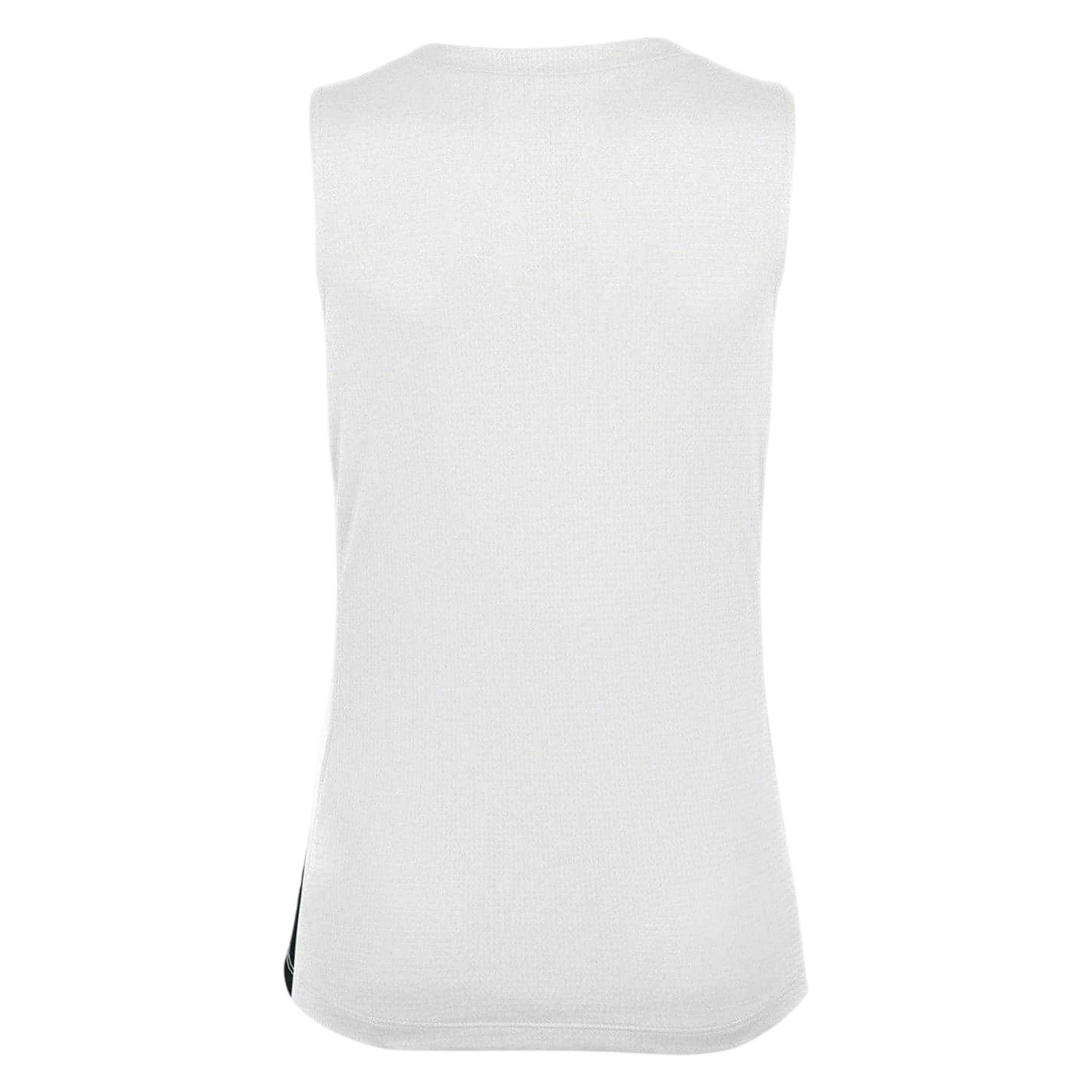 White-Black - Back - Nike Womens-Ladies Team Swoosh Sleeveless Jersey