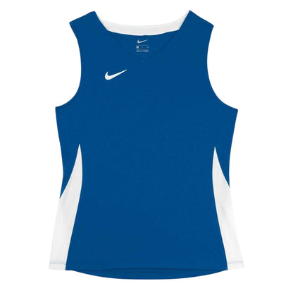 Blue-White - Front - Nike Womens-Ladies Team Swoosh Sleeveless Jersey