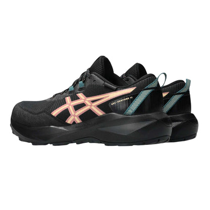 Black-Pink - Back - Asics Womens-Ladies Gel Venture 11 Trainers