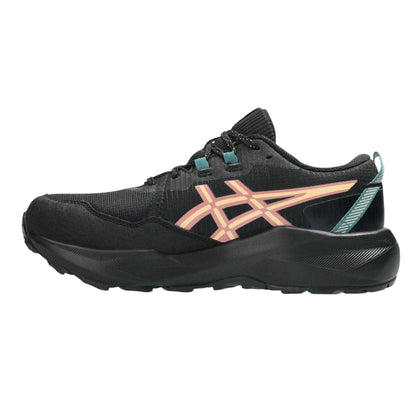 Black-Pink - Side - Asics Womens-Ladies Gel Venture 11 Trainers