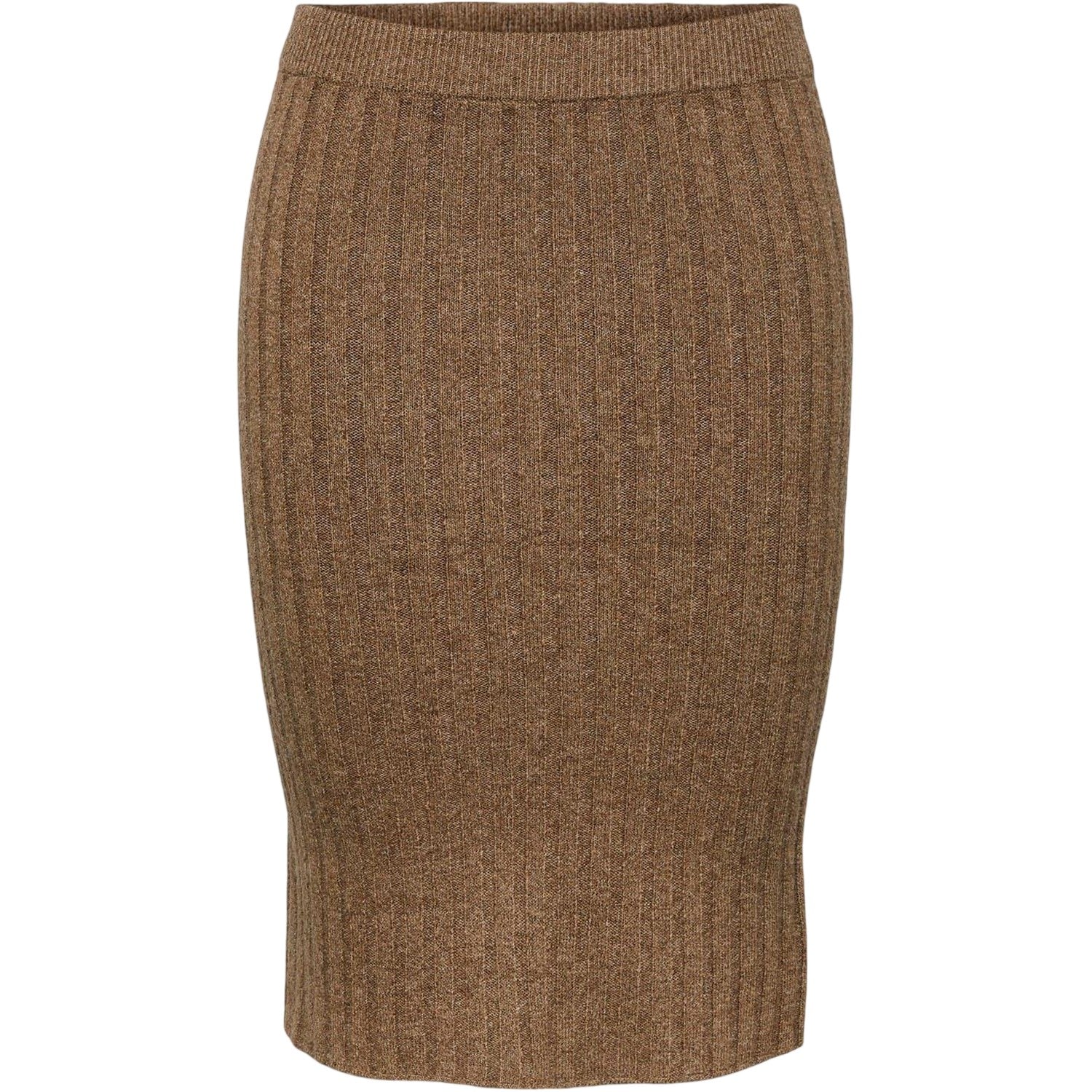 Fossil - Front - Pieces Womens-Ladies Cava Ribbed Pencil Skirt