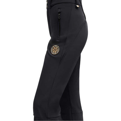 Black - Side - Boss Womens-Ladies Kern Flared Ski Trousers