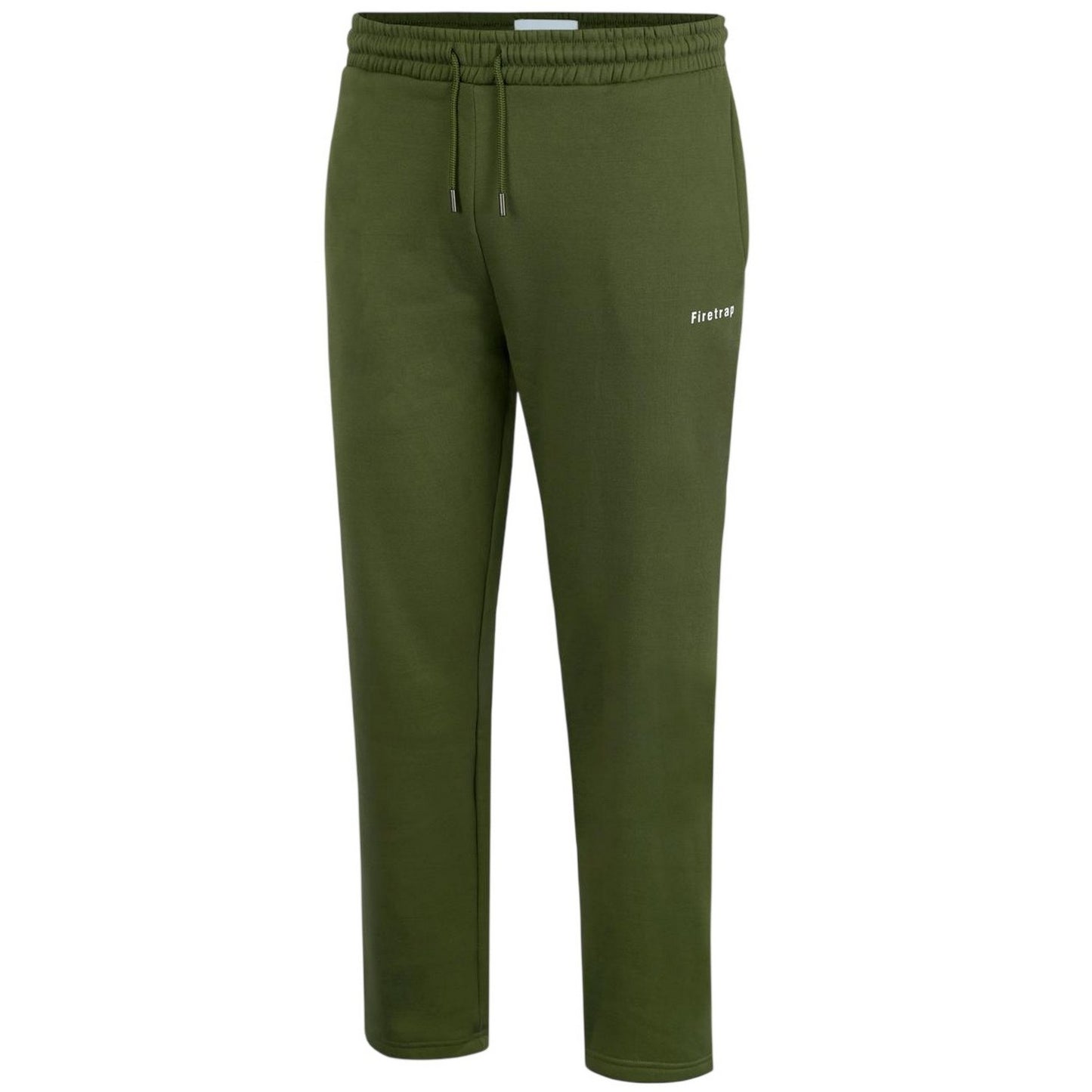 Green Camo - Side - Firetrap Mens Fleece Joggers