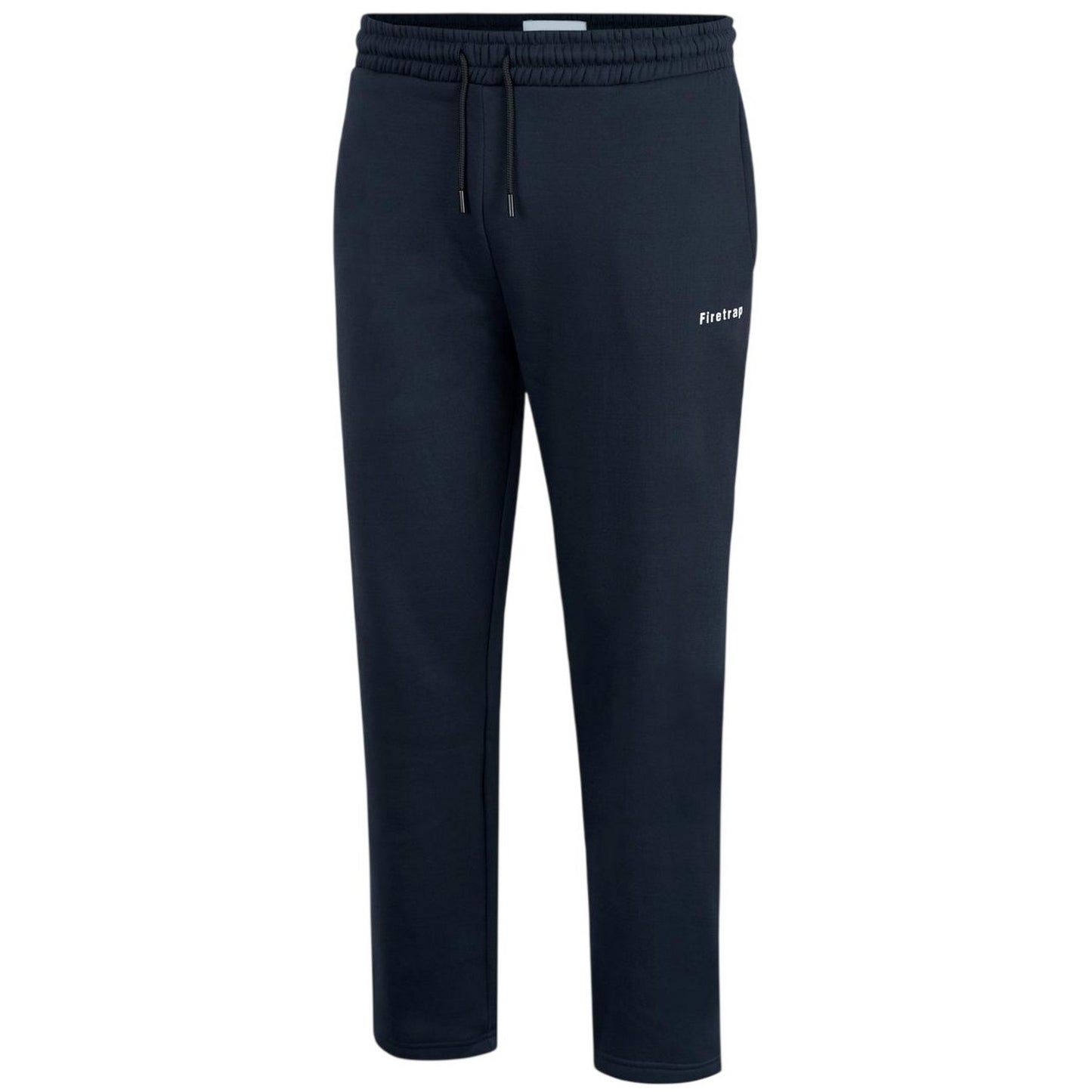 Black - Side - Firetrap Mens Fleece Joggers