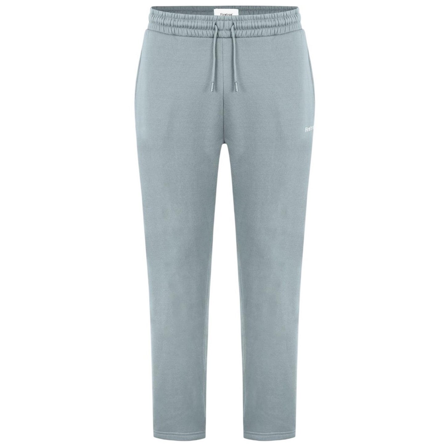 Light Grey - Front - Firetrap Mens Fleece Joggers