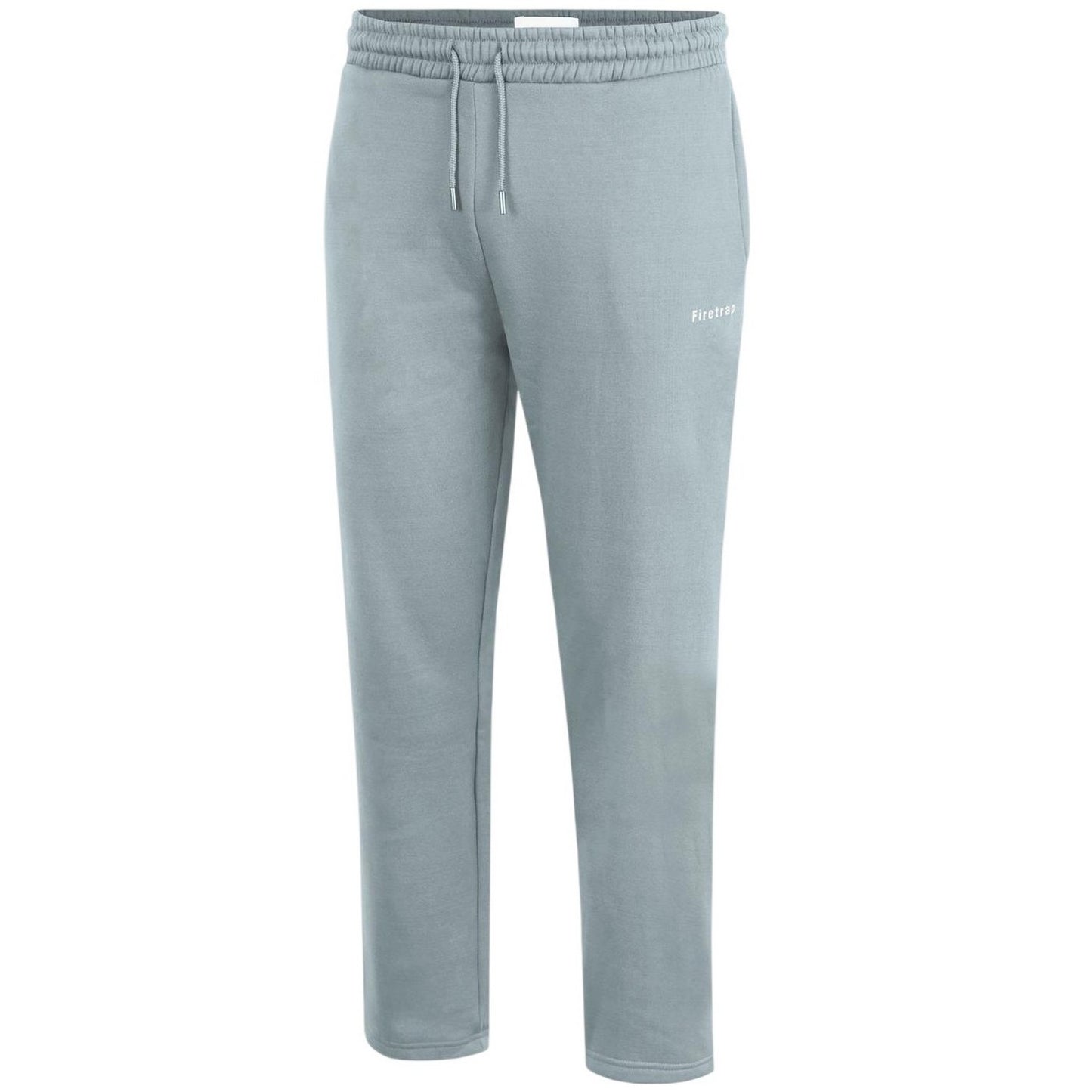 Light Grey - Side - Firetrap Mens Fleece Joggers