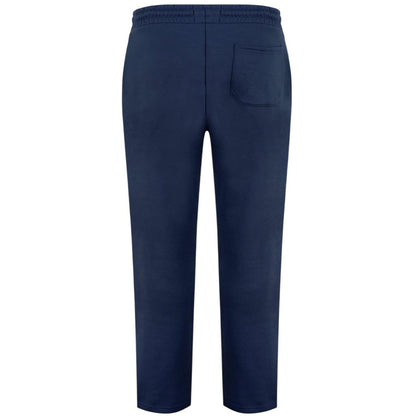 Navy - Back - Firetrap Mens Fleece Joggers