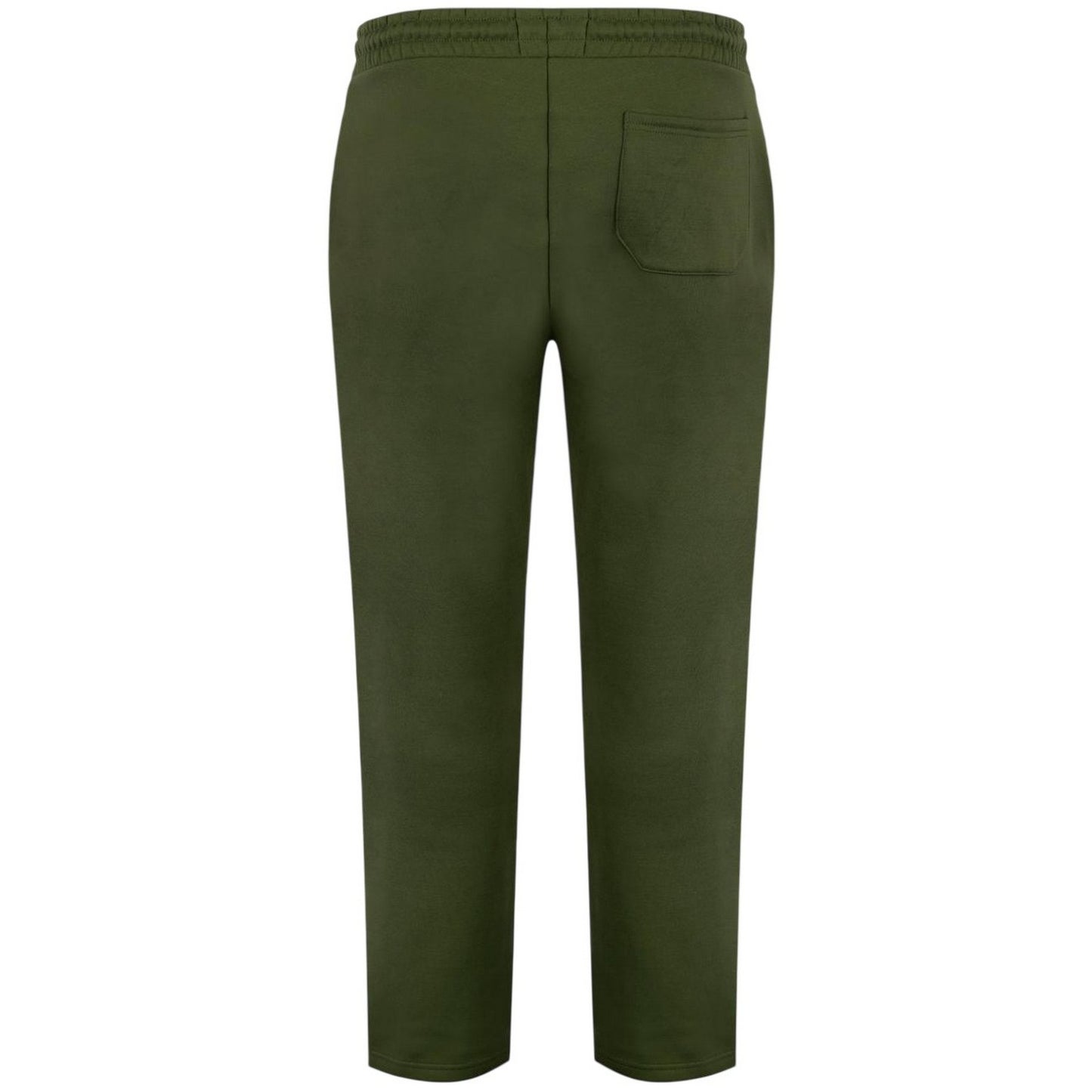Olive - Back - Firetrap Mens Fleece Joggers