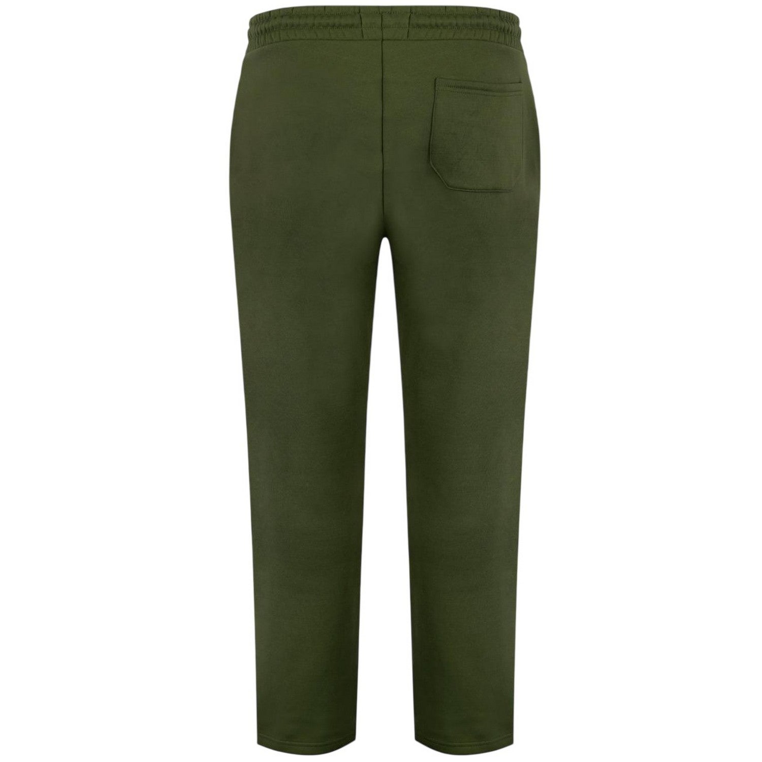 Olive - Back - Firetrap Mens Fleece Joggers