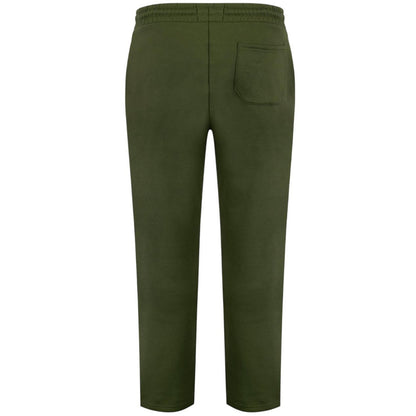 Olive - Back - Firetrap Mens Fleece Joggers
