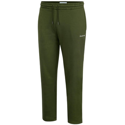 Olive - Side - Firetrap Mens Fleece Joggers