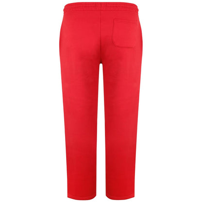 Red - Back - Firetrap Mens Fleece Joggers