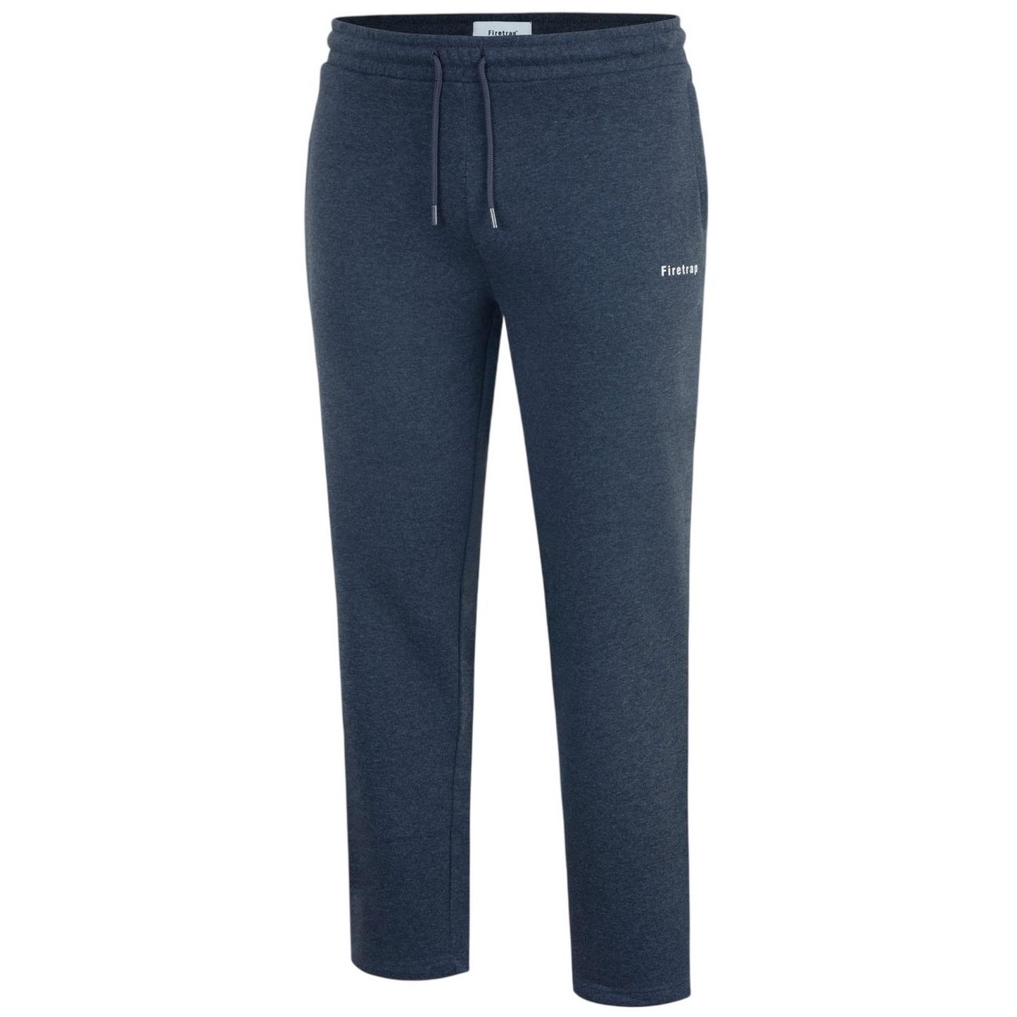 Charcoal - Side - Firetrap Mens Fleece Joggers