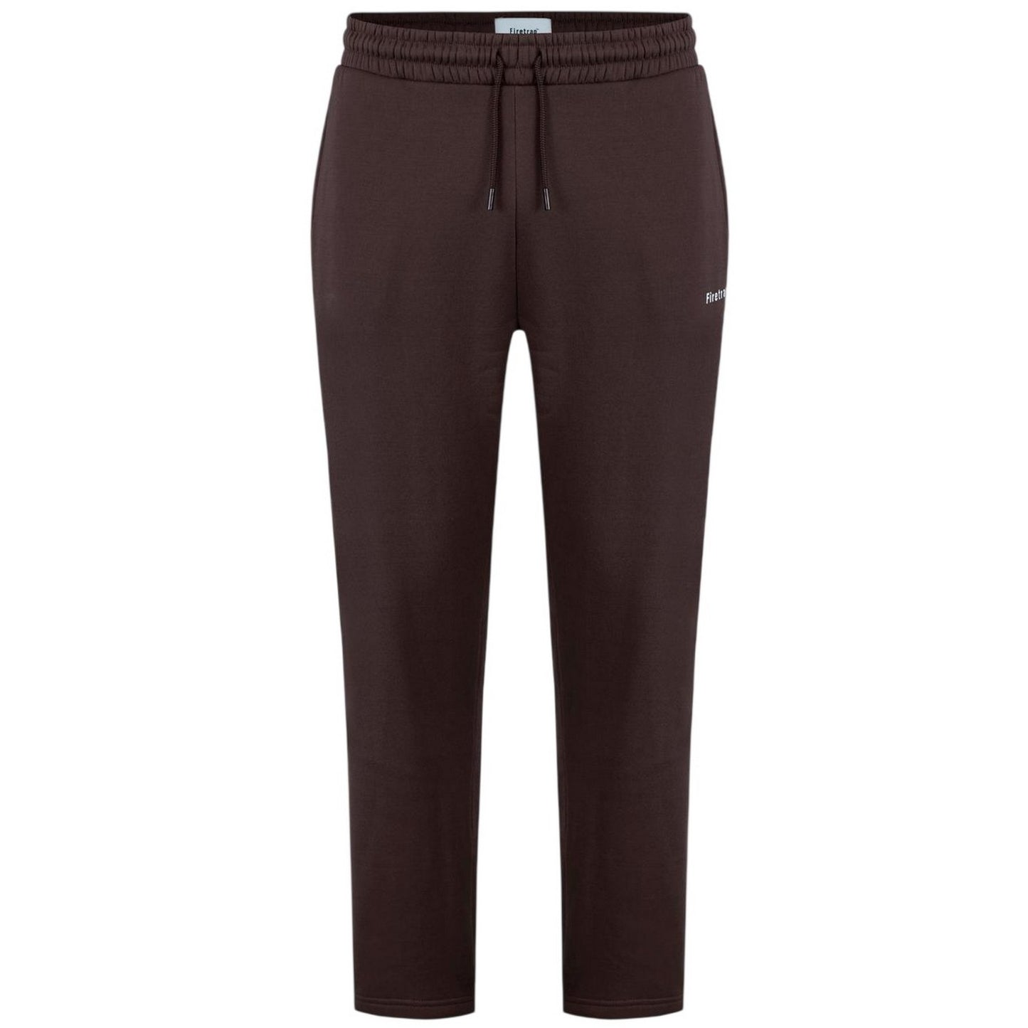 Dark Chocolate Brown - Front - Firetrap Mens Fleece Joggers