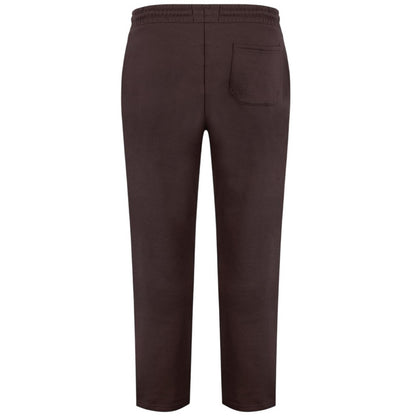 Dark Chocolate Brown - Back - Firetrap Mens Fleece Joggers