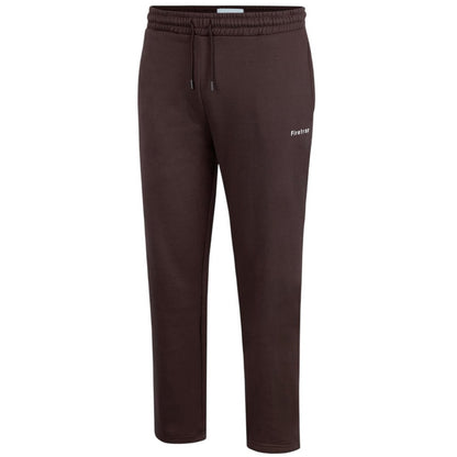 Dark Chocolate Brown - Side - Firetrap Mens Fleece Joggers