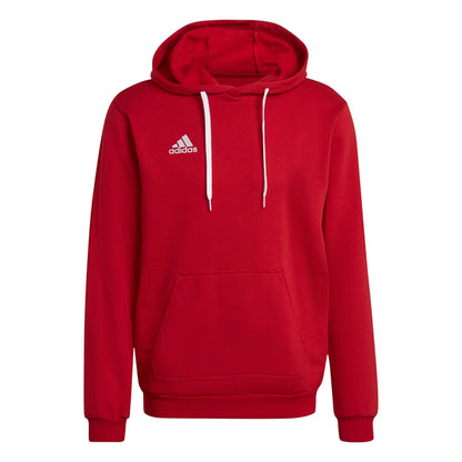 Team Power Red - Front - Adidas Mens Entrada 22 Hoodie