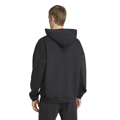All Black - Back - Adidas Mens New Zealand All Blacks Presentation Hoodie