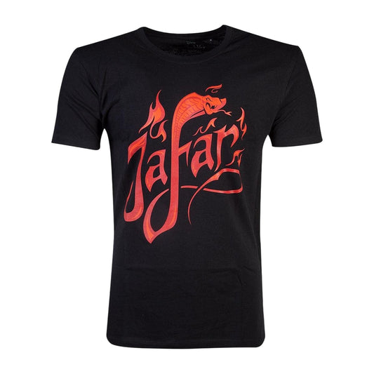 Black - Front - Aladdin Mens Jafar Crew Neck T-Shirt