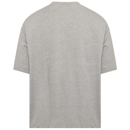 Grey Marl - Back - Luke Mens Original Cotton T-Shirt