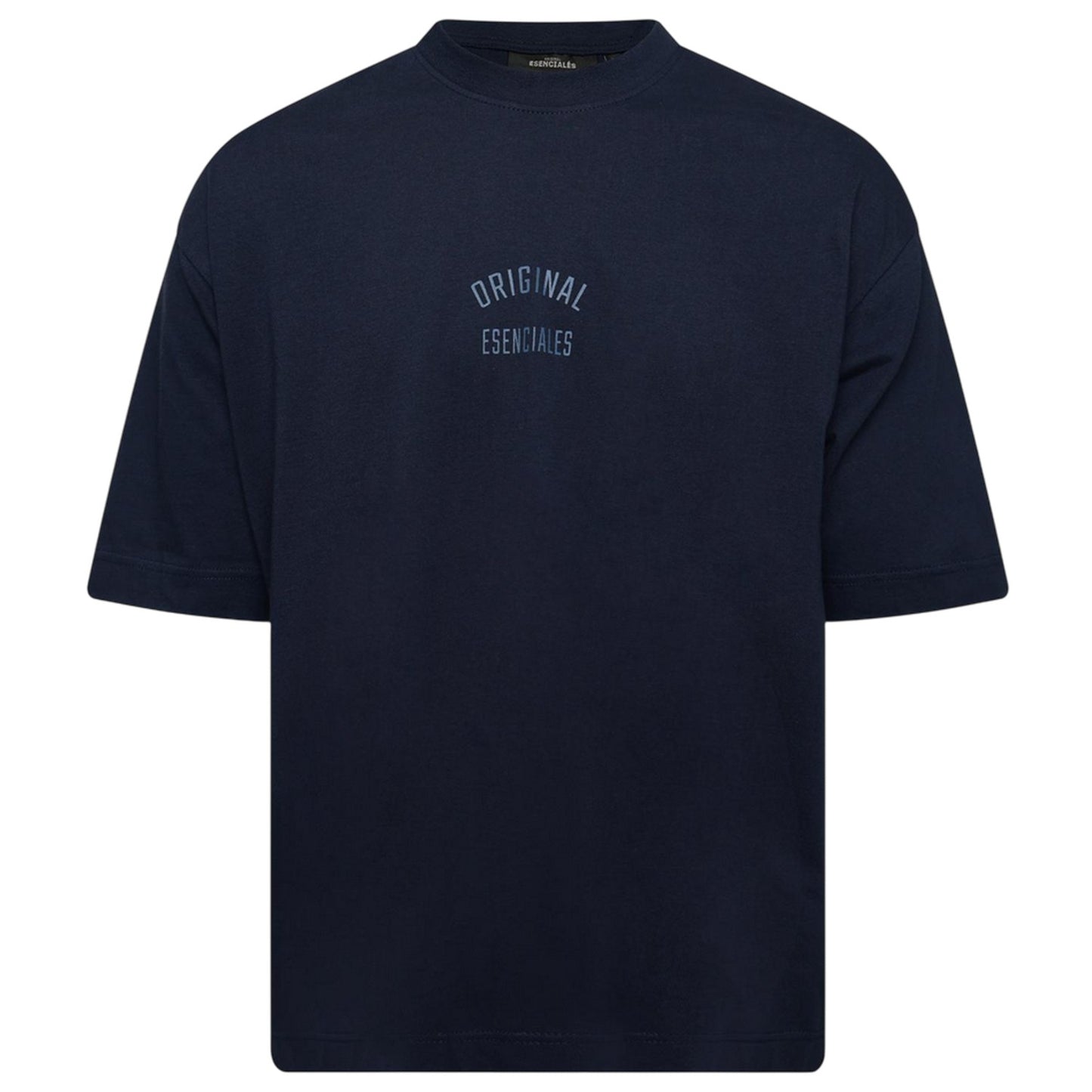 Navy - Front - Luke Mens Original Cotton T-Shirt