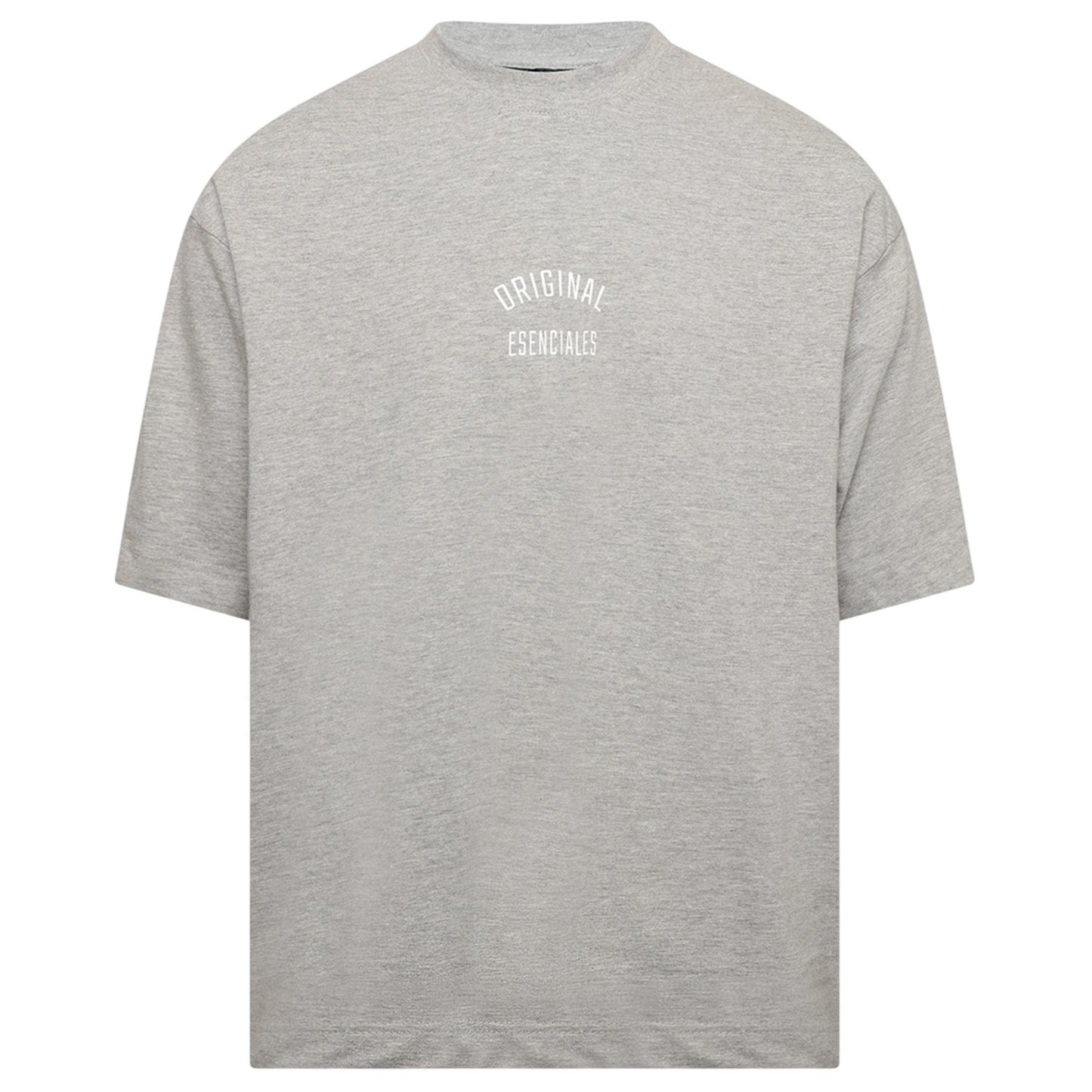 Grey Marl - Front - Luke Mens Original Cotton T-Shirt