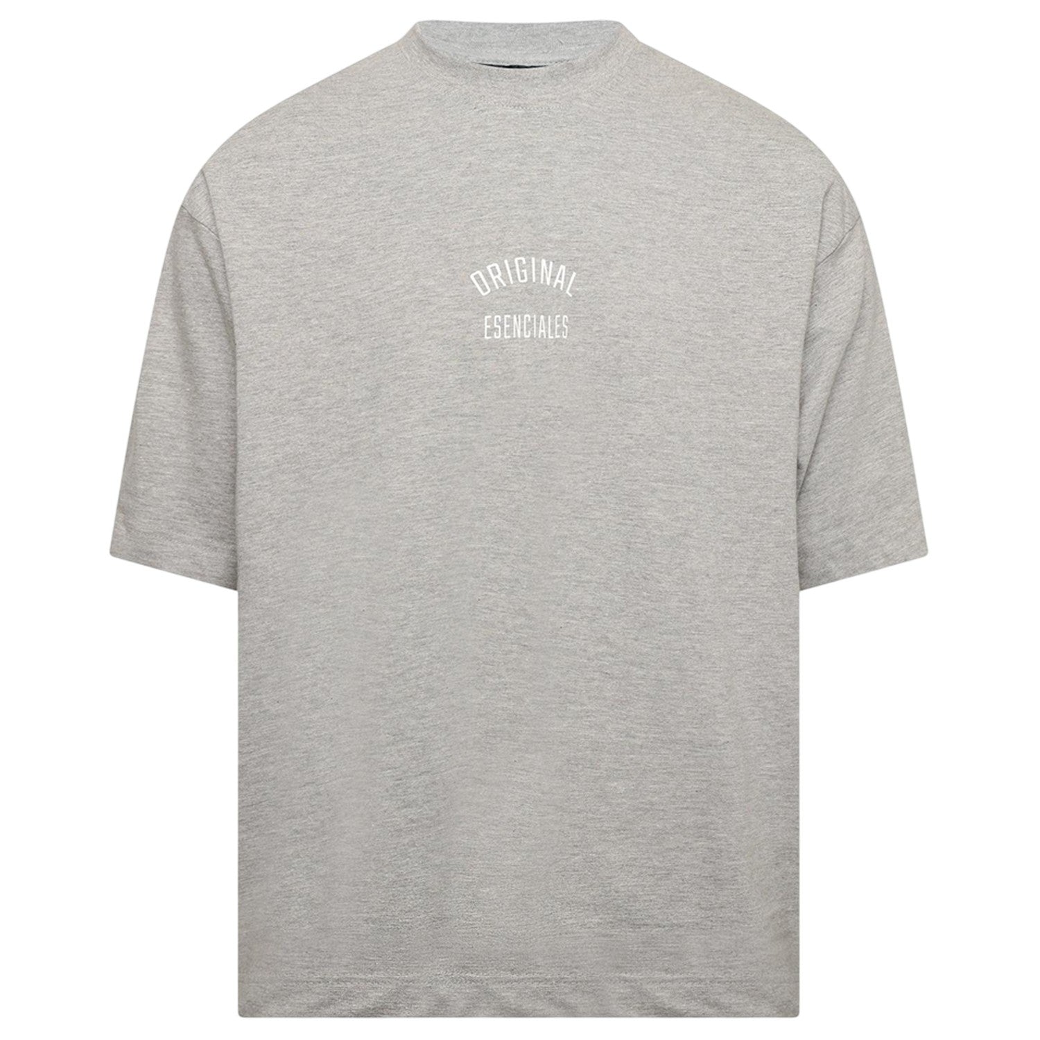 Grey Marl - Front - Luke Mens Original Cotton T-Shirt