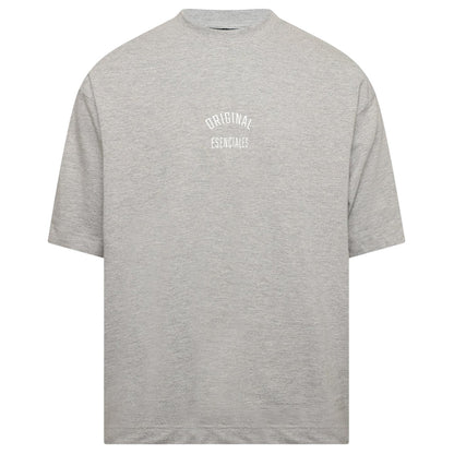 Grey Marl - Front - Luke Mens Original Cotton T-Shirt