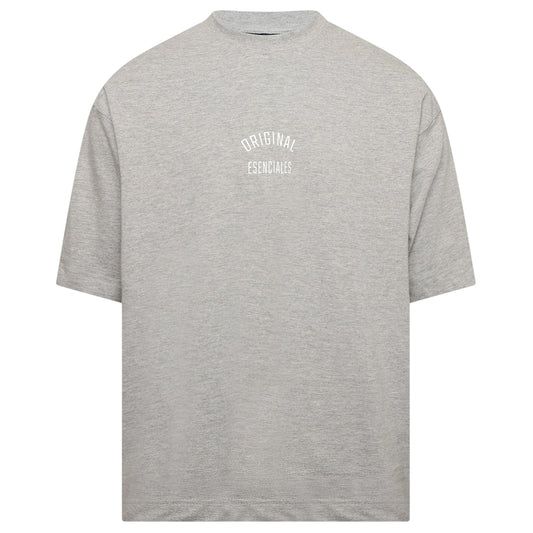 Grey Marl - Front - Luke Mens Original Cotton T-Shirt