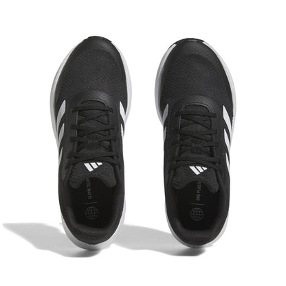 Black - Side - Adidas Childrens-Kids Runfalcon 3.0 Lace Up Trainers