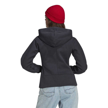 Grey - Back - Adidas Womens-Ladies FC Bayern Munich Anthem Jacket