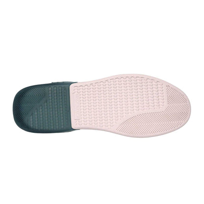 White-Green - Pack Shot - Skechers Unisex Adult Cup Classic Leather Low Cut Trainers