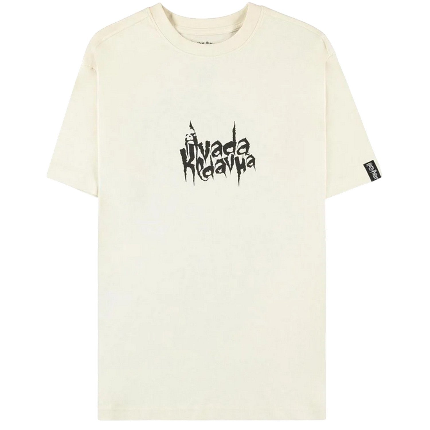 Beige - Front - Harry Potter Unisex Adult Avada Kedavra T-Shirt