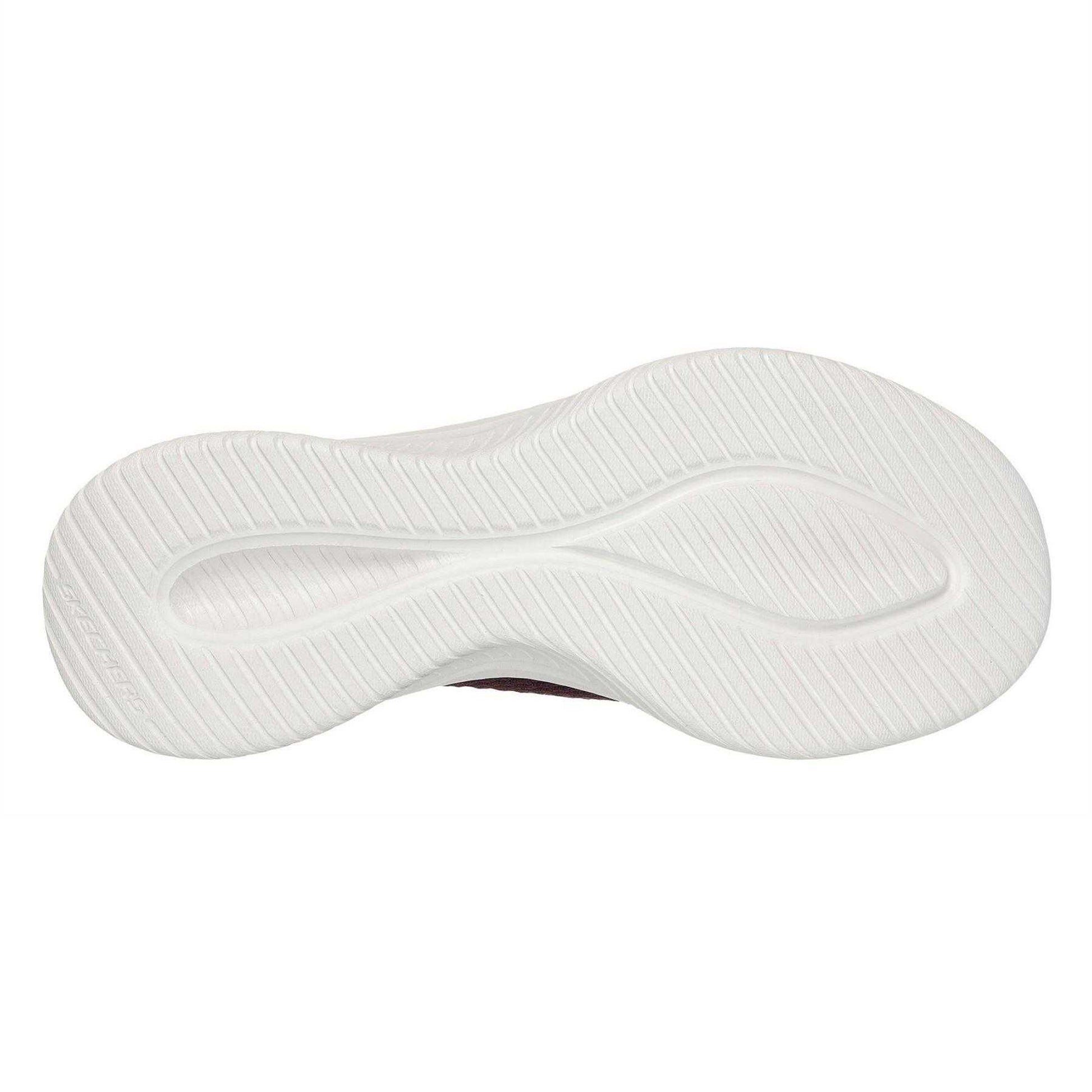 Wine - Lifestyle - Skechers Womens-Ladies Ultra Flex 3.0 Slip-on Trainers