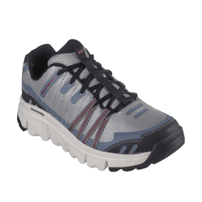 Grey - Front - Skechers Mens Summits AT Low Cut Trainers