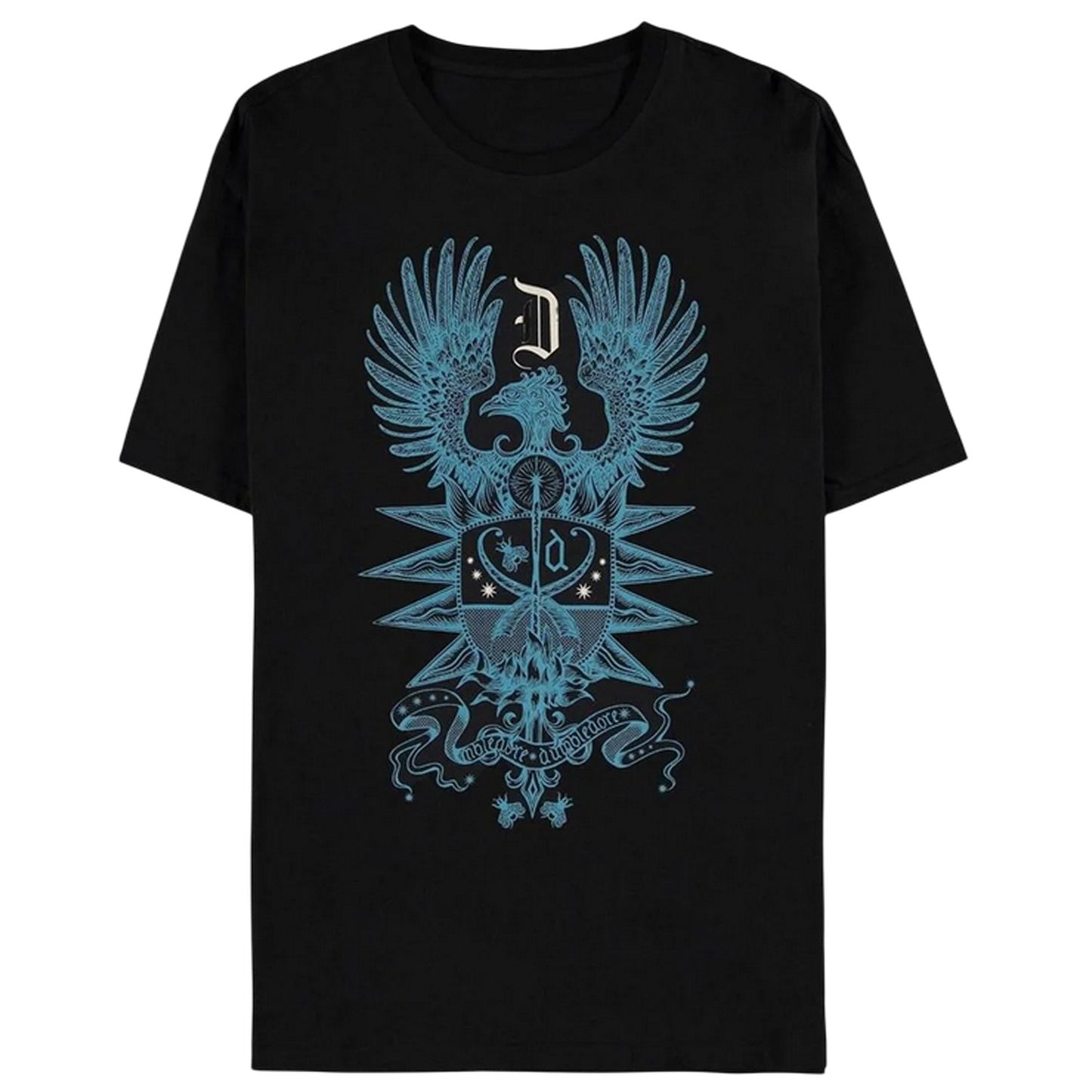 Black - Front - Fantastic Beasts Unisex Adult Printed T-Shirt
