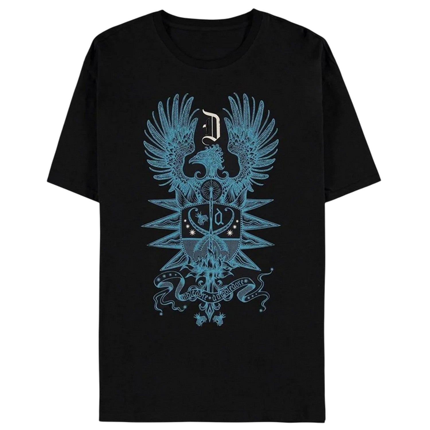 Black - Front - Fantastic Beasts Unisex Adult Printed T-Shirt
