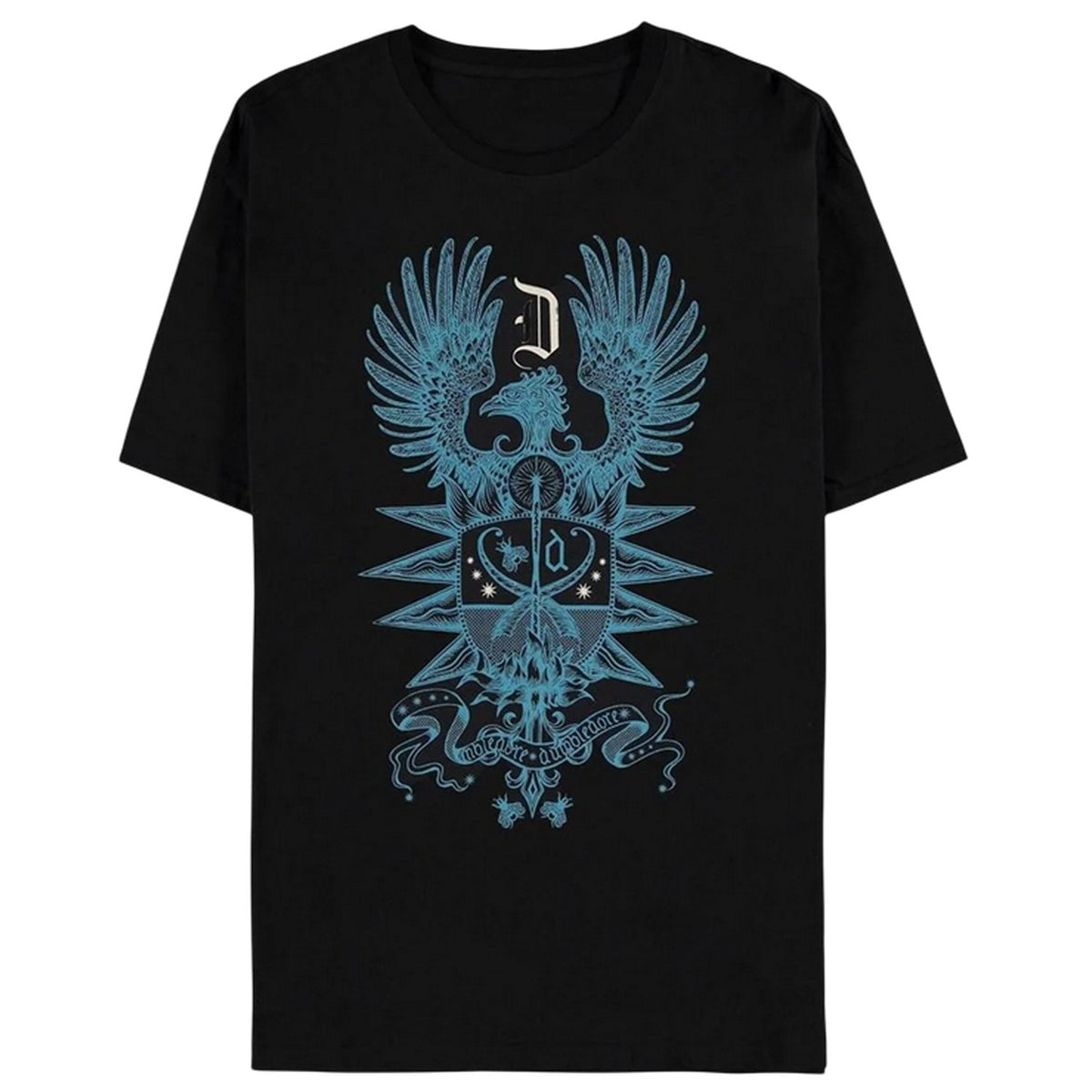 Black - Front - Fantastic Beasts Unisex Adult Printed T-Shirt