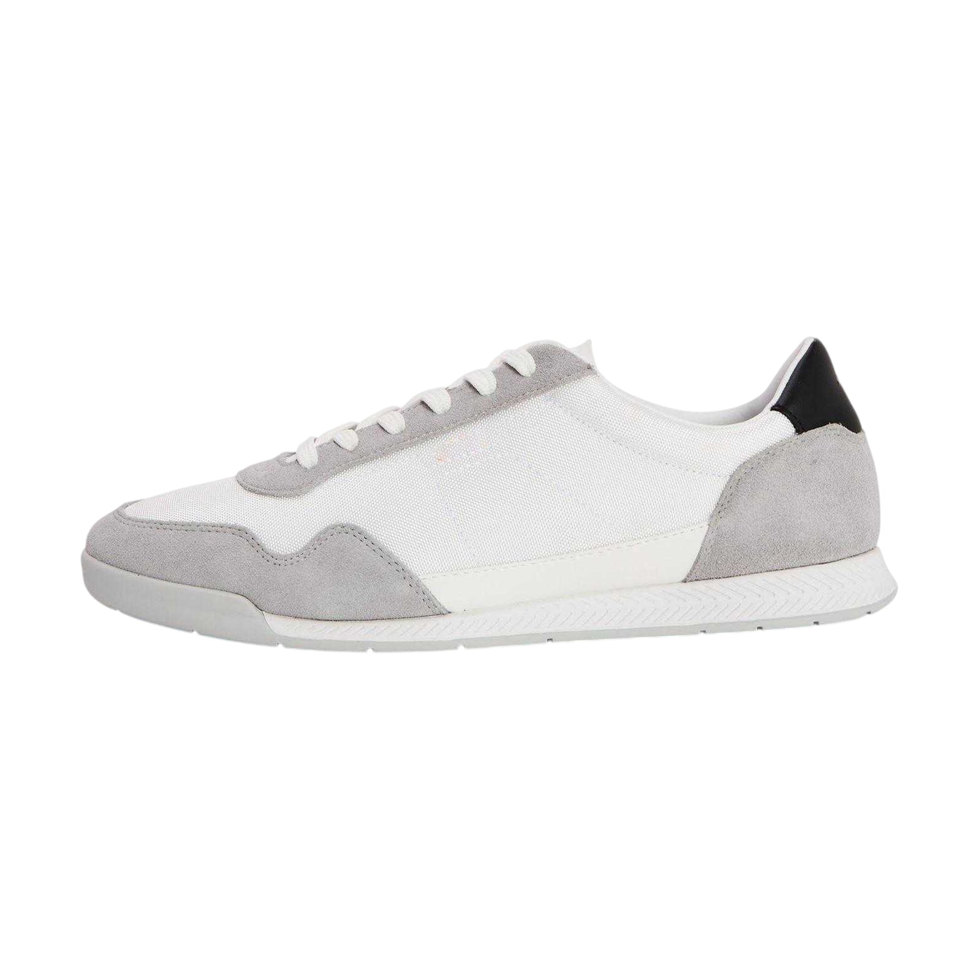 White - Back - Boss Mens Titanium SL Suede Trainers