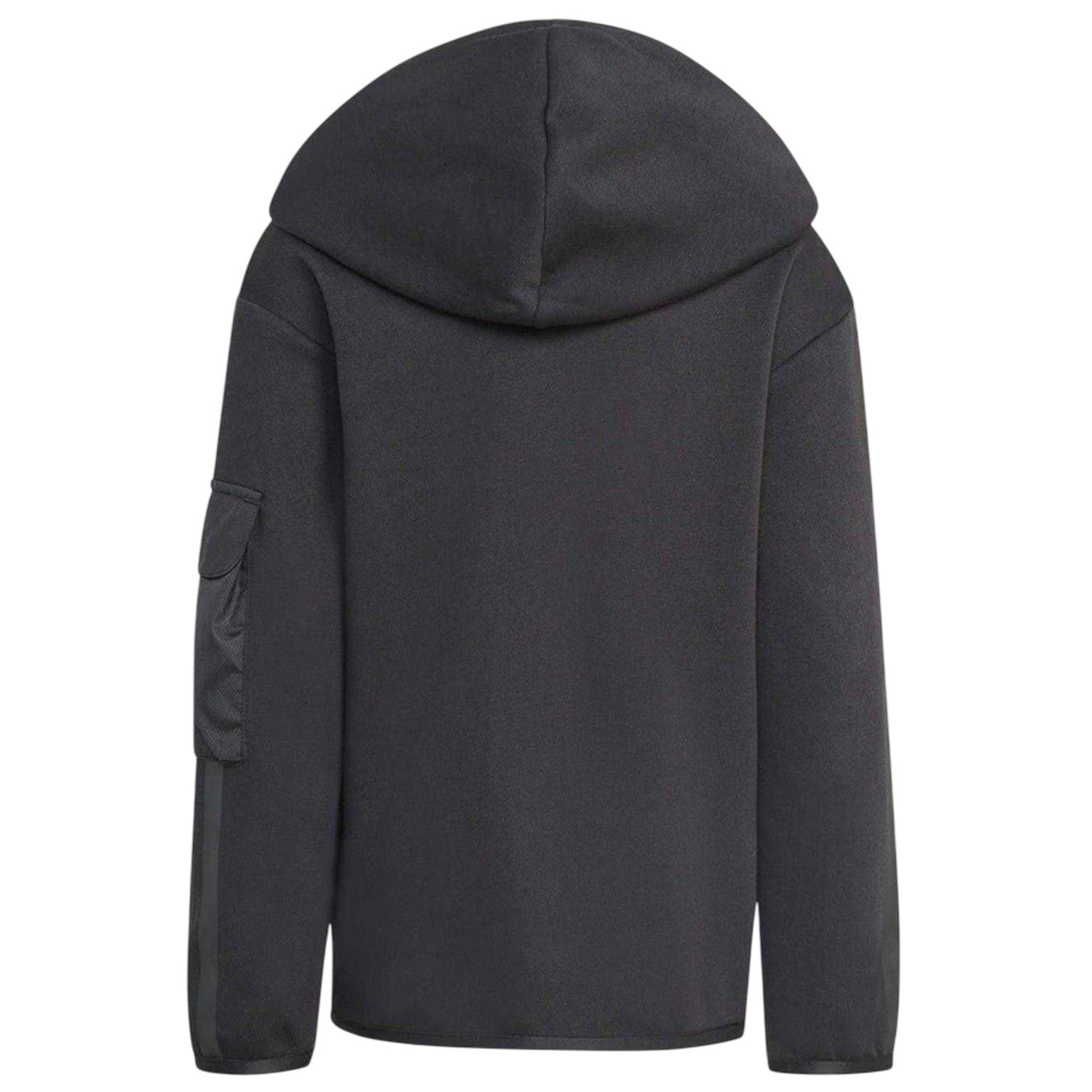 Black - Back - Adidas Childrens-Kids Utility Hoodie