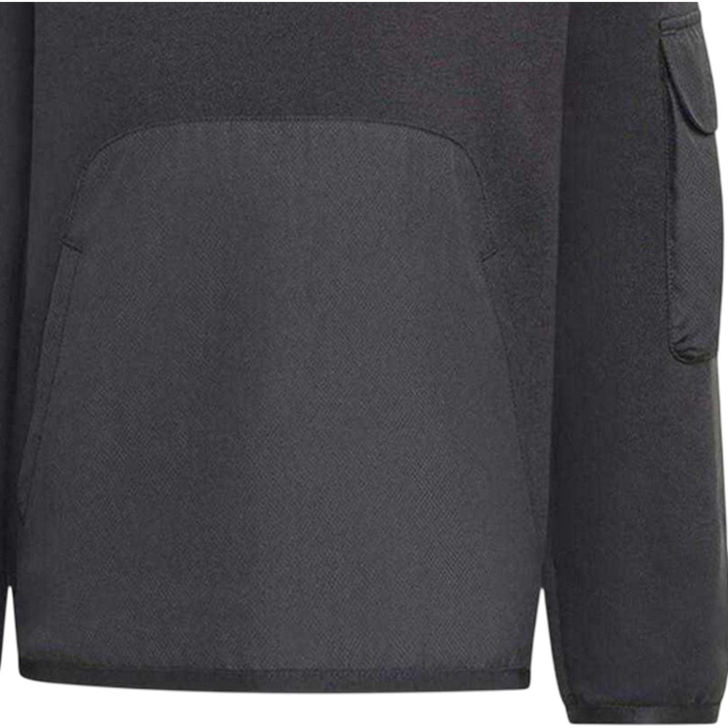 Black - Lifestyle - Adidas Childrens-Kids Utility Hoodie